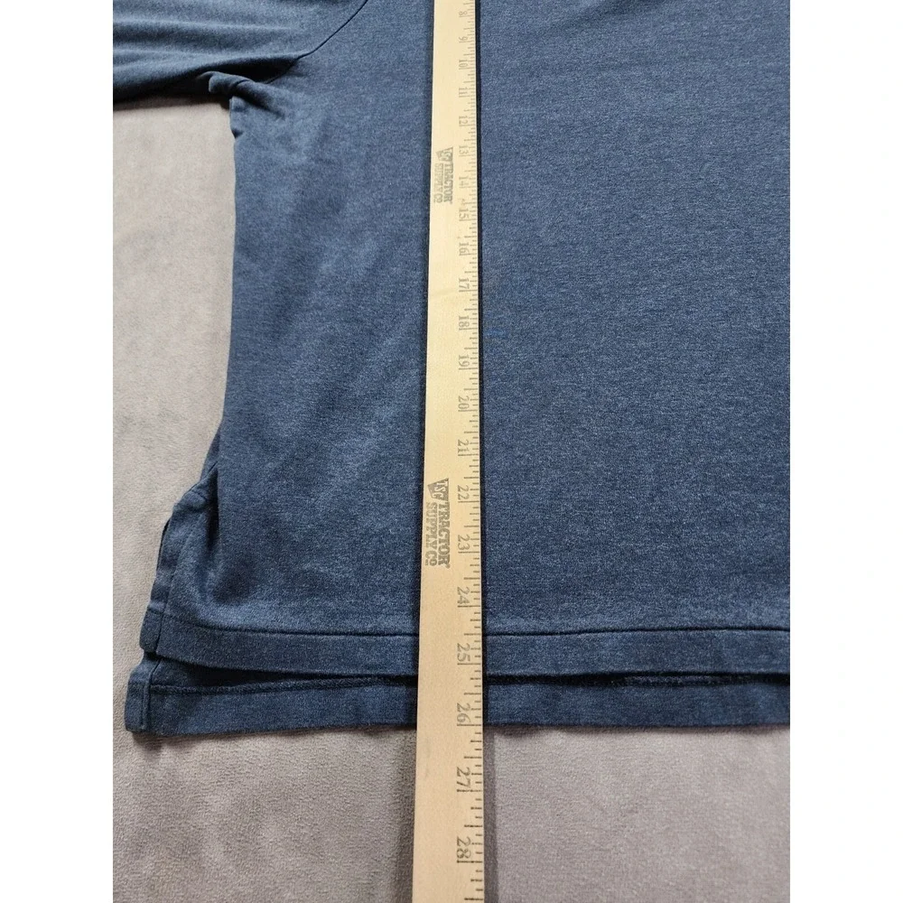 Polo Ralph Lauren Pima Soft Touch Long Sleeve Polo Golf Shirt Mens XL Navy